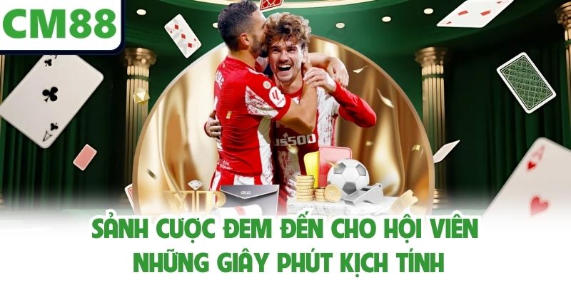 Sảnh cược đem đến cho hội viên những giây phút kịch tính